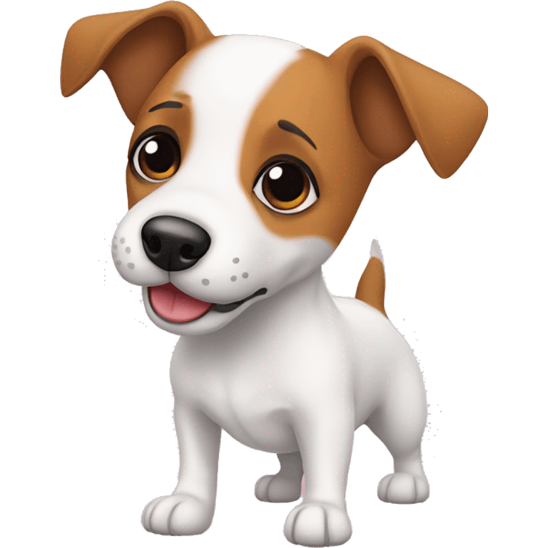 Chien jack Russel tout mignon  emoji