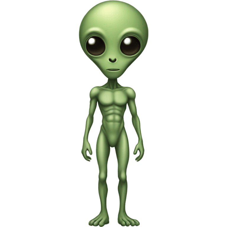 Alien full body emoji