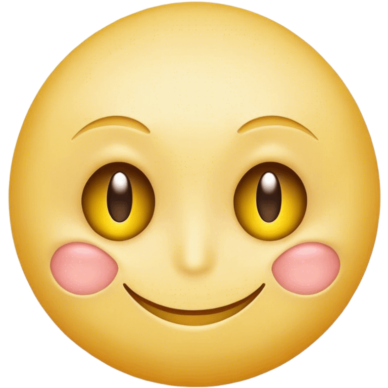 Смайл с одним нормальным и вторым дергающимся глазом emoji