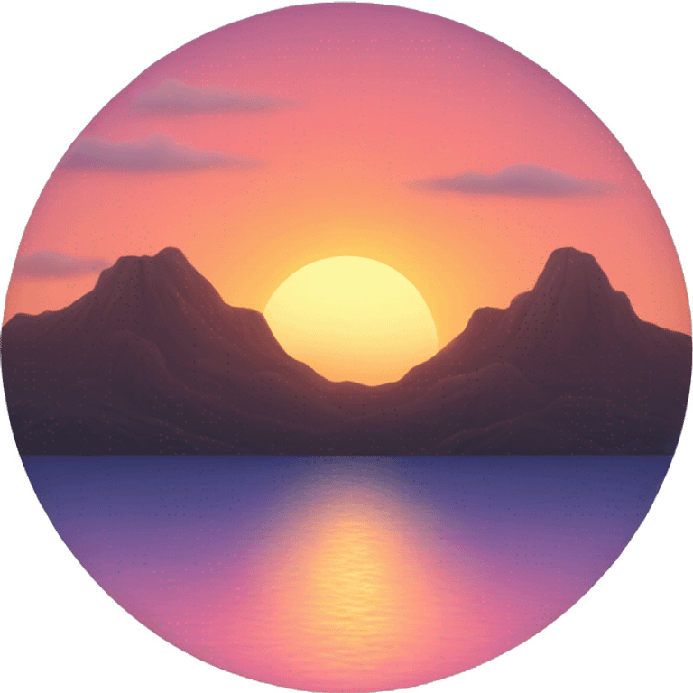 SUNSET emoji