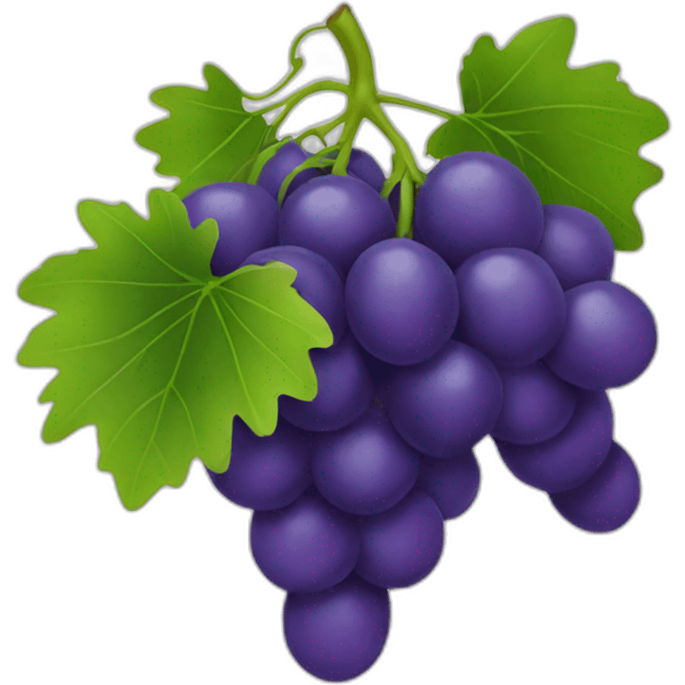 one grape emoji