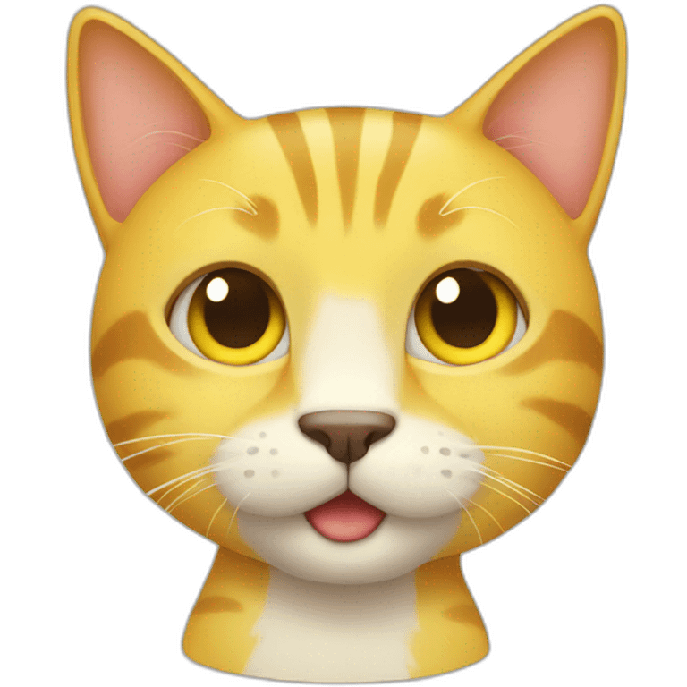 yellow cat emoji