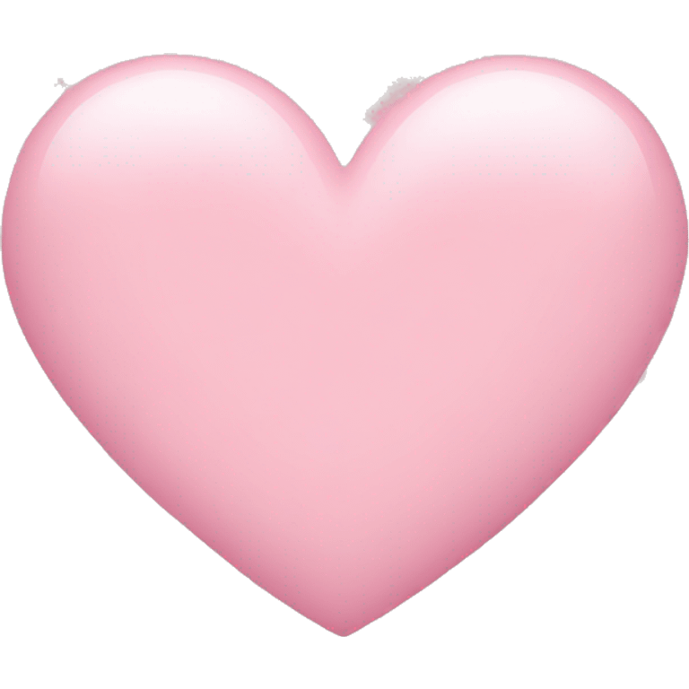 baby pink heart emoji