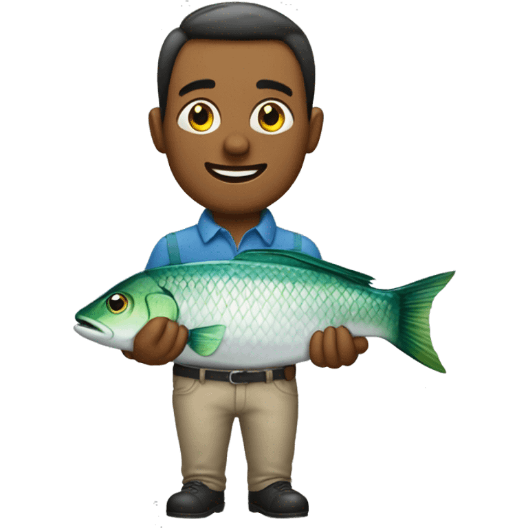 Peixe com camisa  emoji