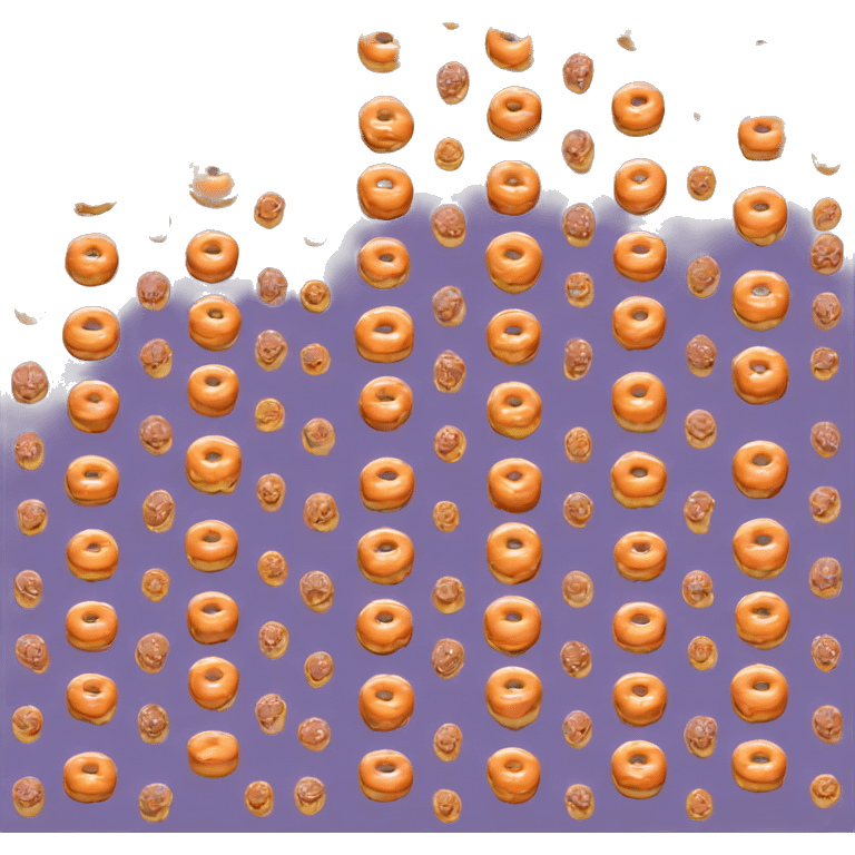 orange donut emoji