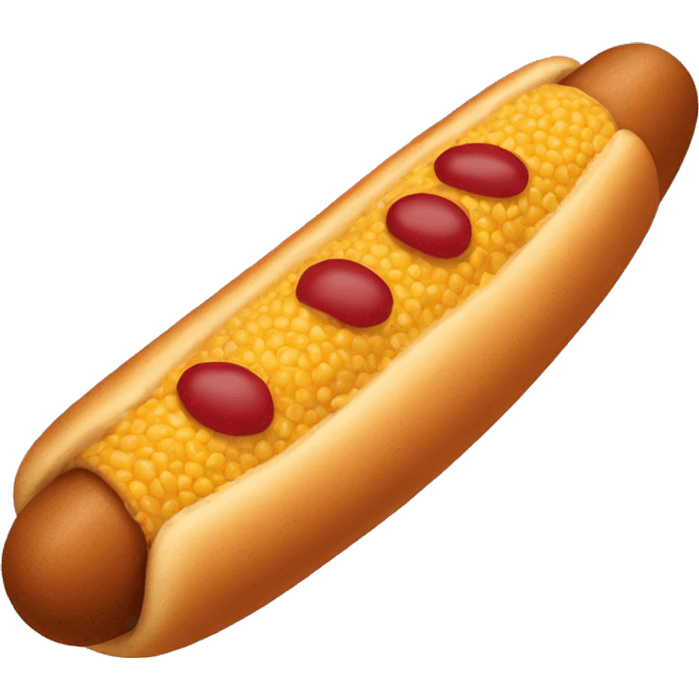 Corn dog  emoji