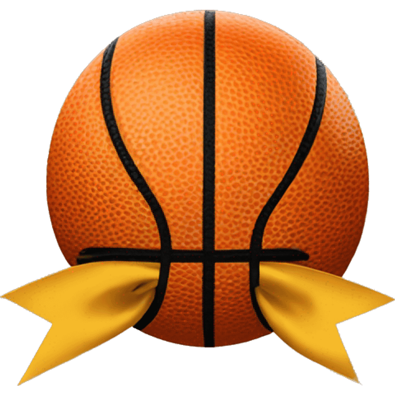 basketball bow emoji