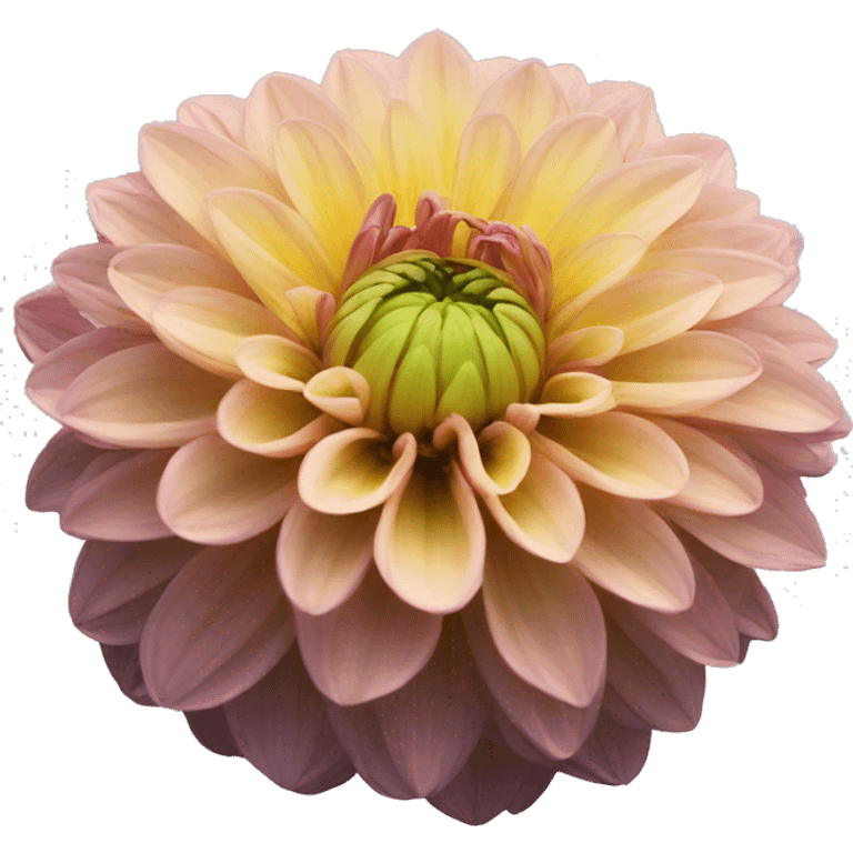 dahlia flower black emoji