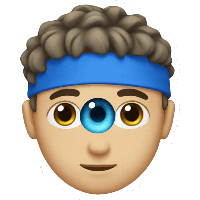 make blue eye boy  emoji