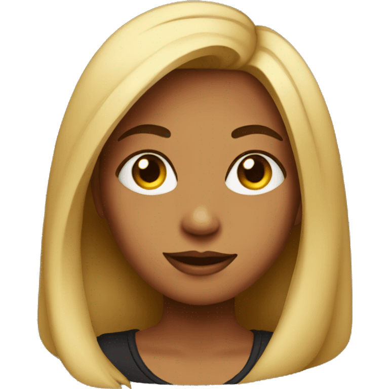 Tha girl  emoji