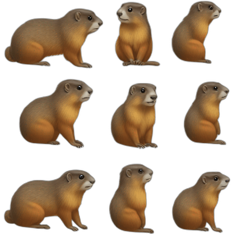 Marmotte emoji