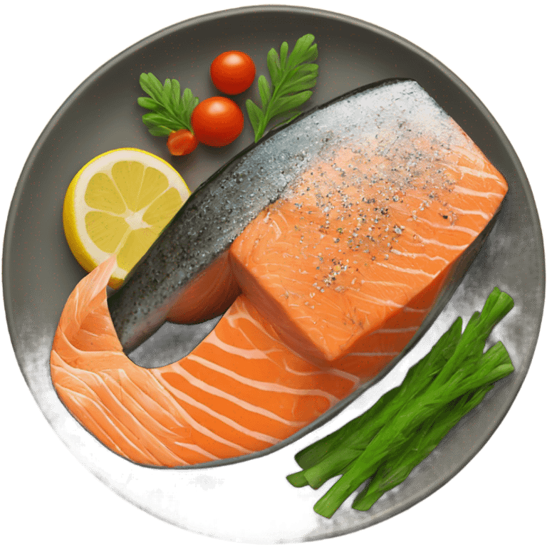 salmon steak emoji