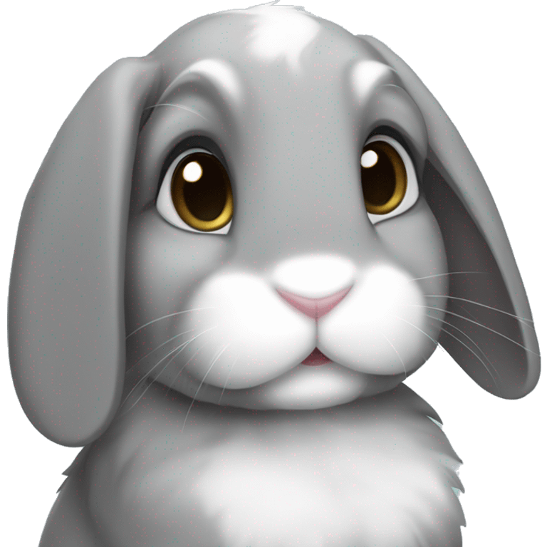 grey lop earbunny emoji