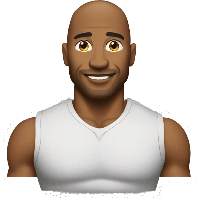 Dwayne Jhonson  emoji