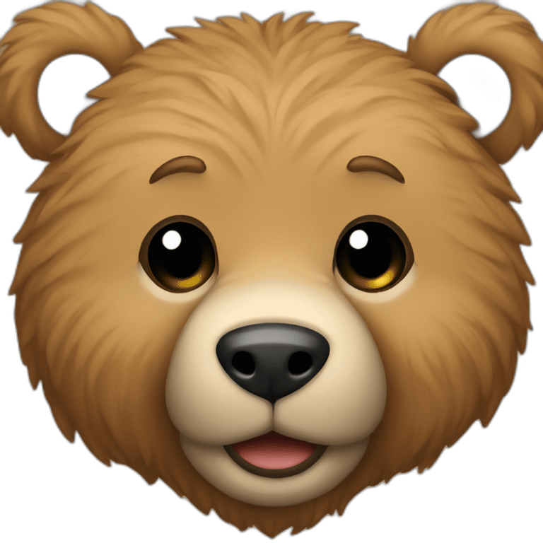 Light brown teddy bear emoji