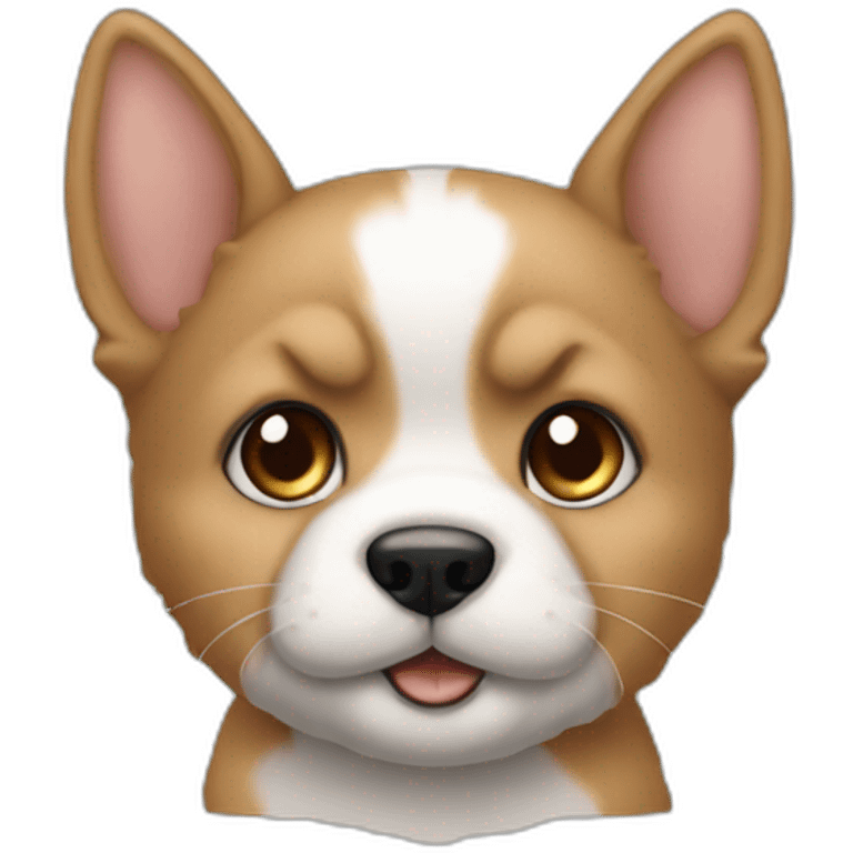 chatonsur chiot emoji