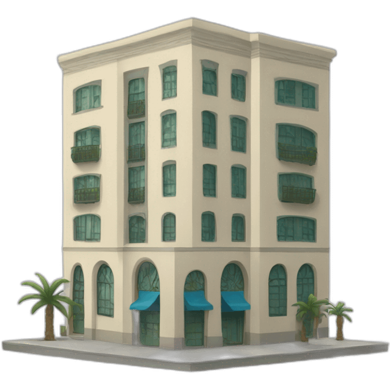 Twin center (the building) from Casablanca emoji