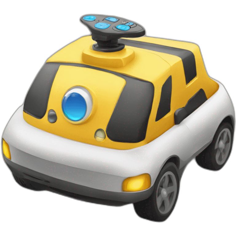 remote control car emoji