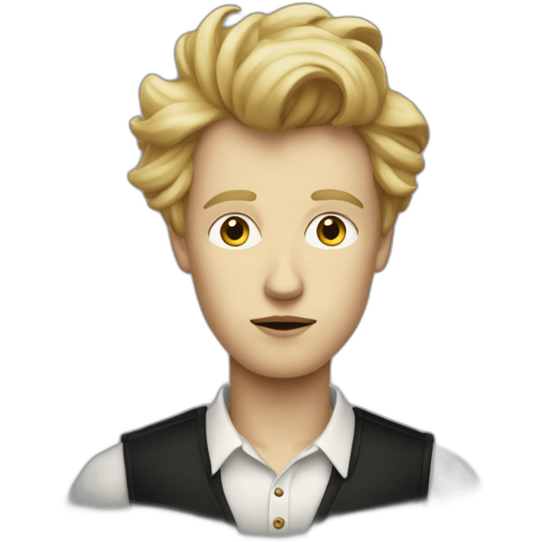 Arthur Rimbaud Blond emoji