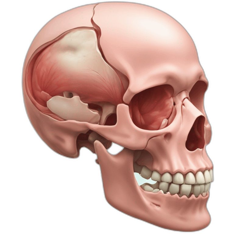 anatomia de una celula ilustración realista  emoji