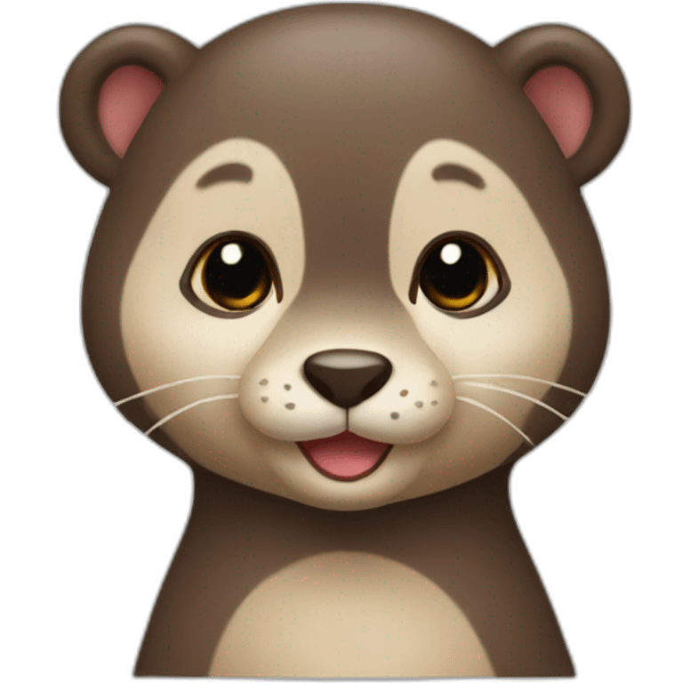 Doudou loutre emoji