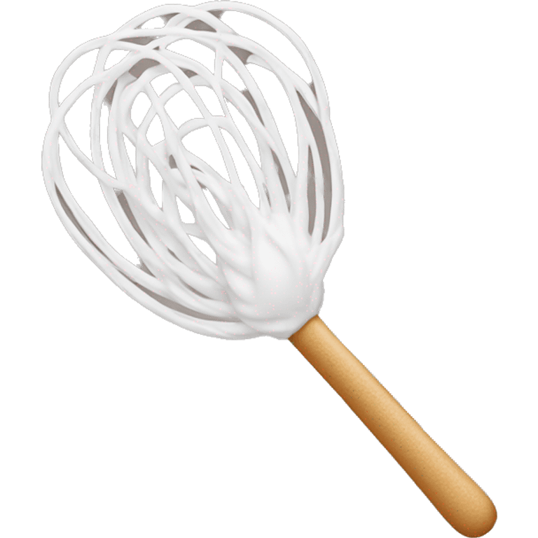 Whisk with frosting emoji