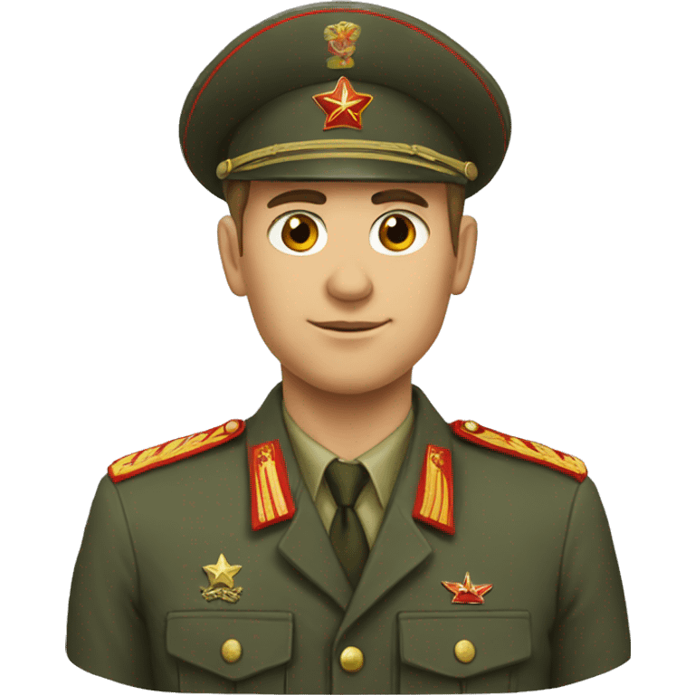 the USSR Soldier emoji