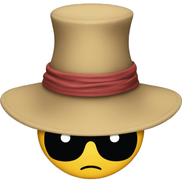 One piece hat emoji