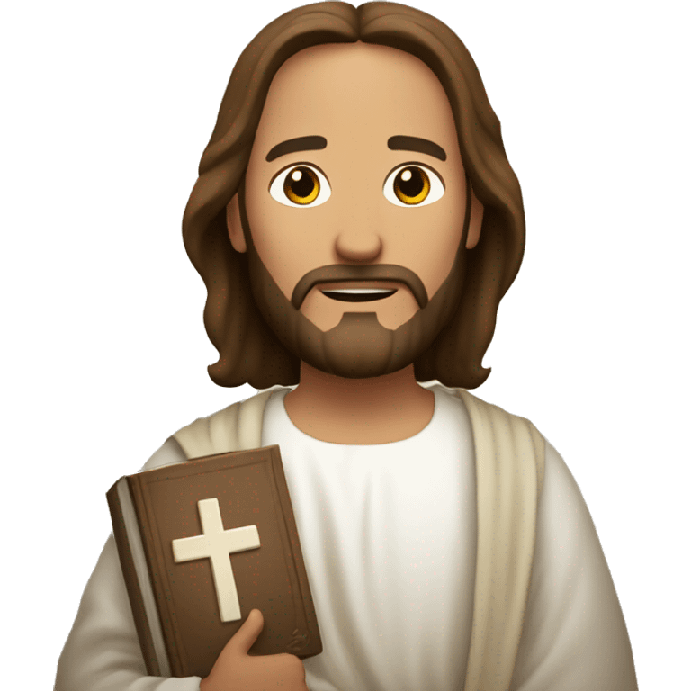 Jesus with Bible verse matthew chapter 1 emoji