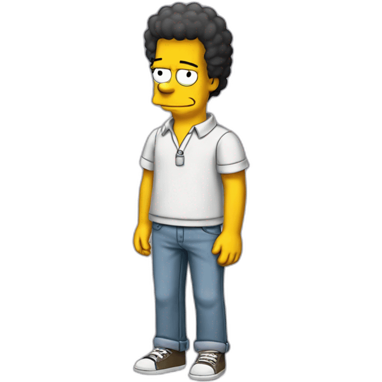 the simpsons young full body emoji