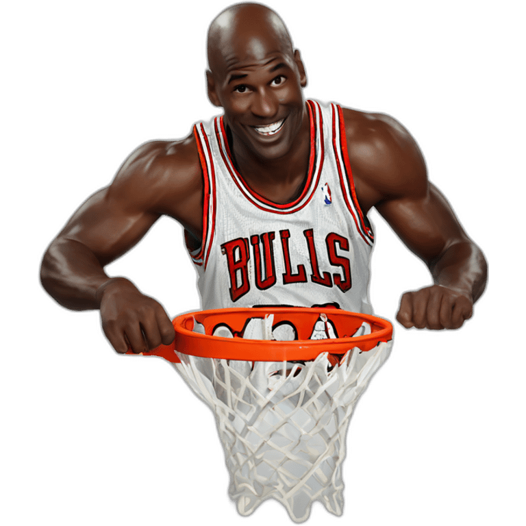 Dunking Michael jordan emoji