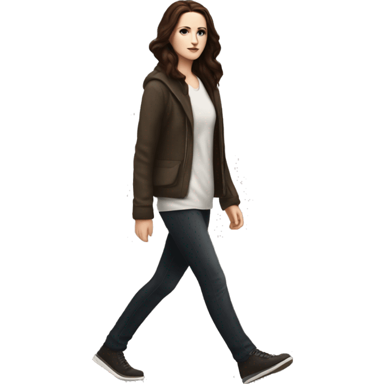 Bella Swan is walking on the forks emoji