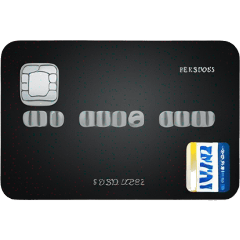 black amex card emoji