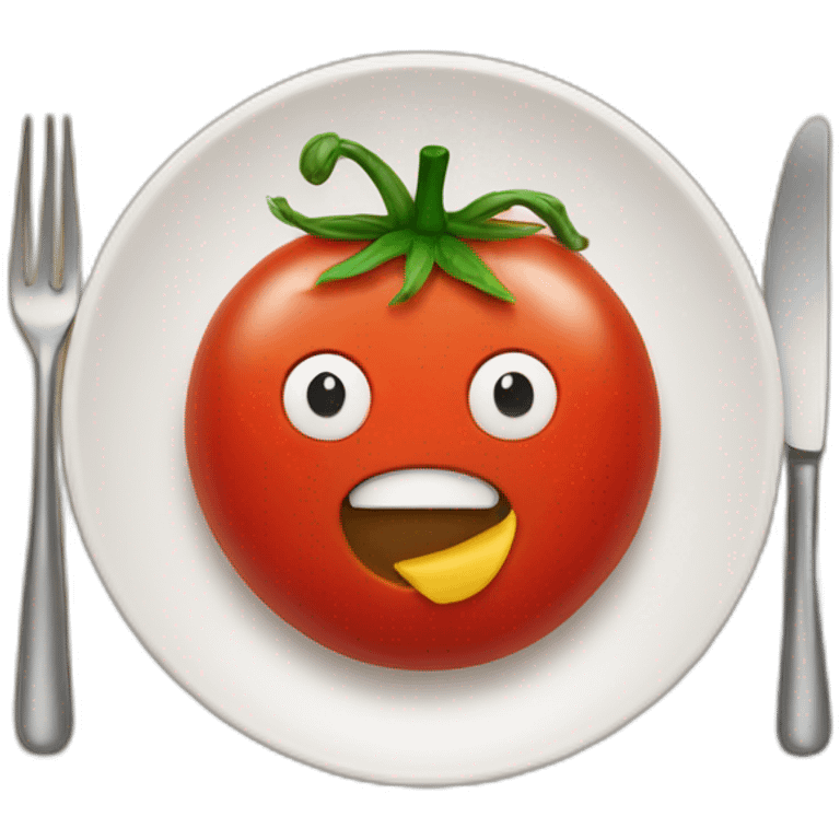 tomato lunch emoji