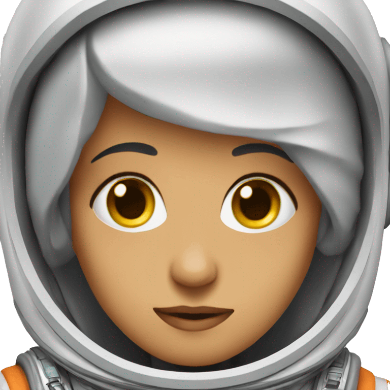 aya oturan astronot emoji