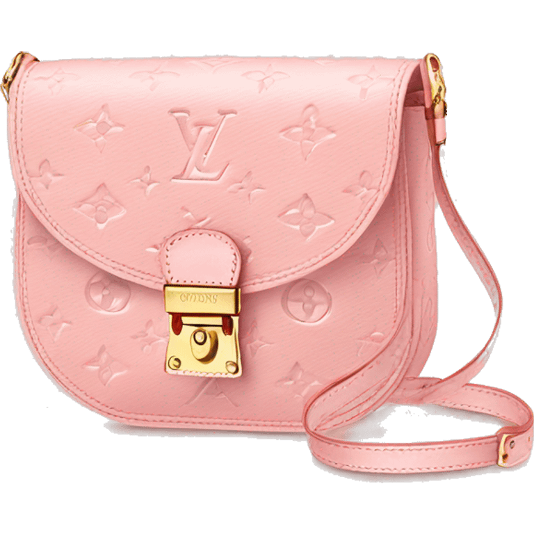 Light Pink Louis Vuitton crossbody  emoji