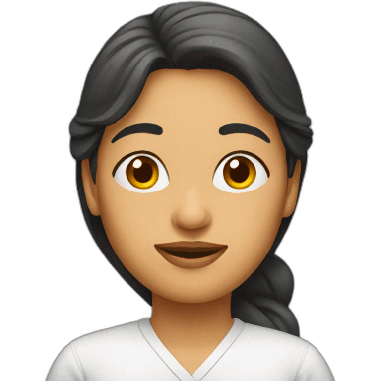 Mujer enfadada emoji