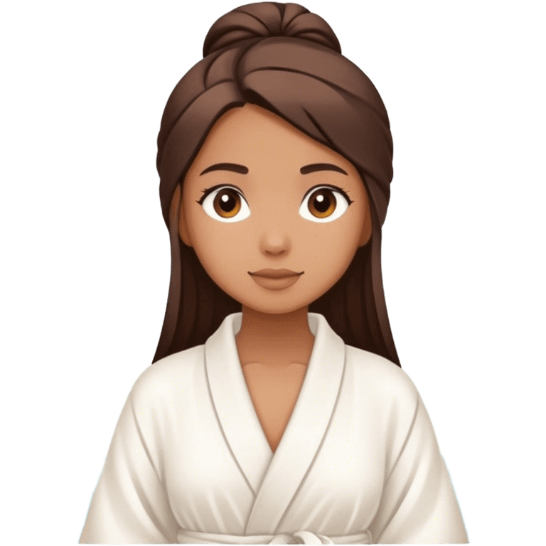 Girl in spa  emoji