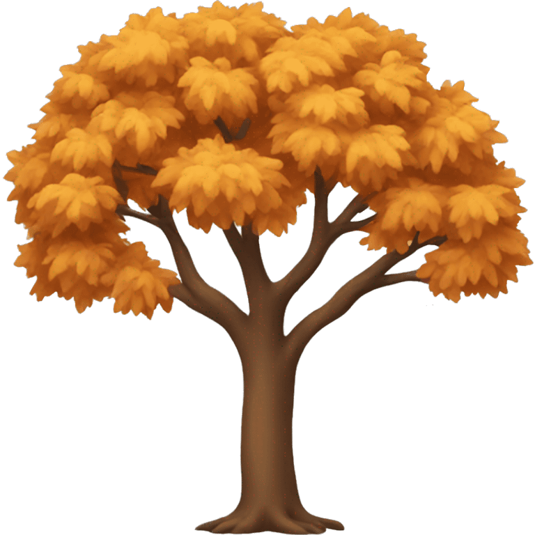 Autumn tree  emoji