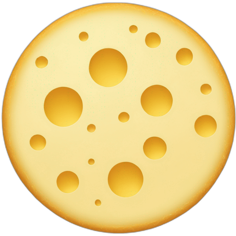 cheese circle emoji