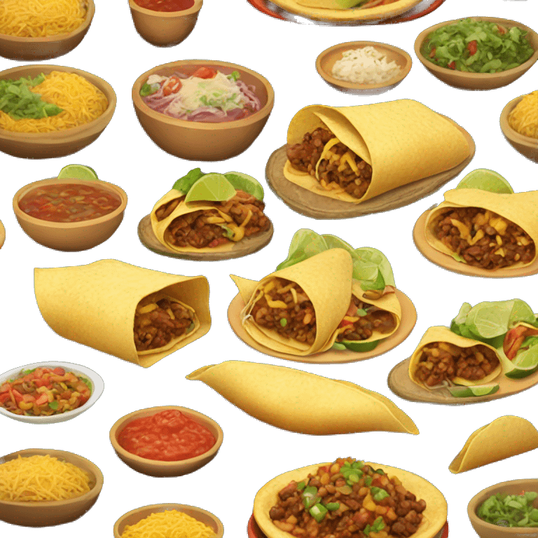 Mexican food emoji