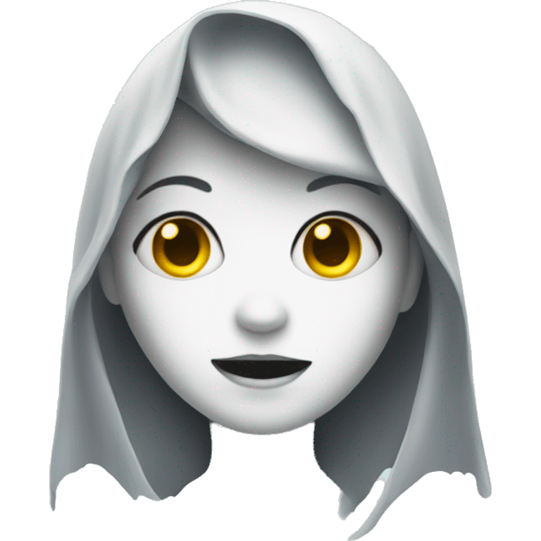 ghost girl emoji