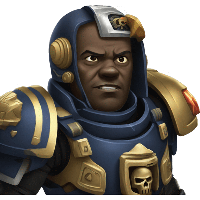 Space marine Titus emoji