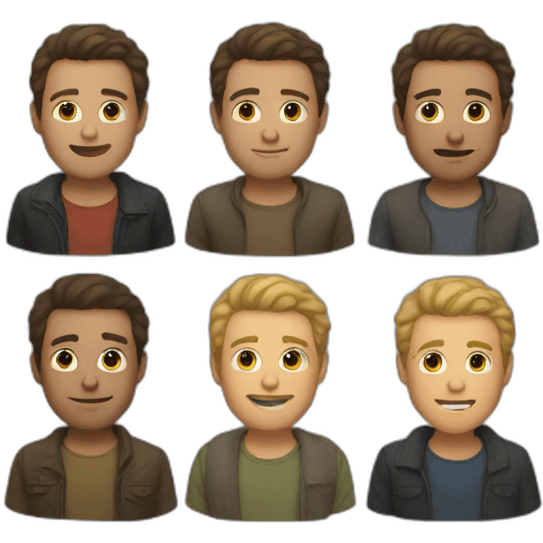 Man group  emoji