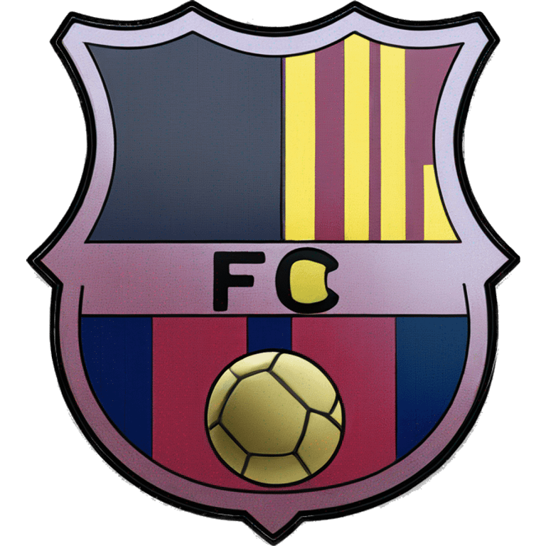 Fc Barcelona crest emoji