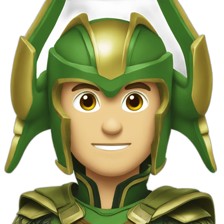 Loki in helmet emoji