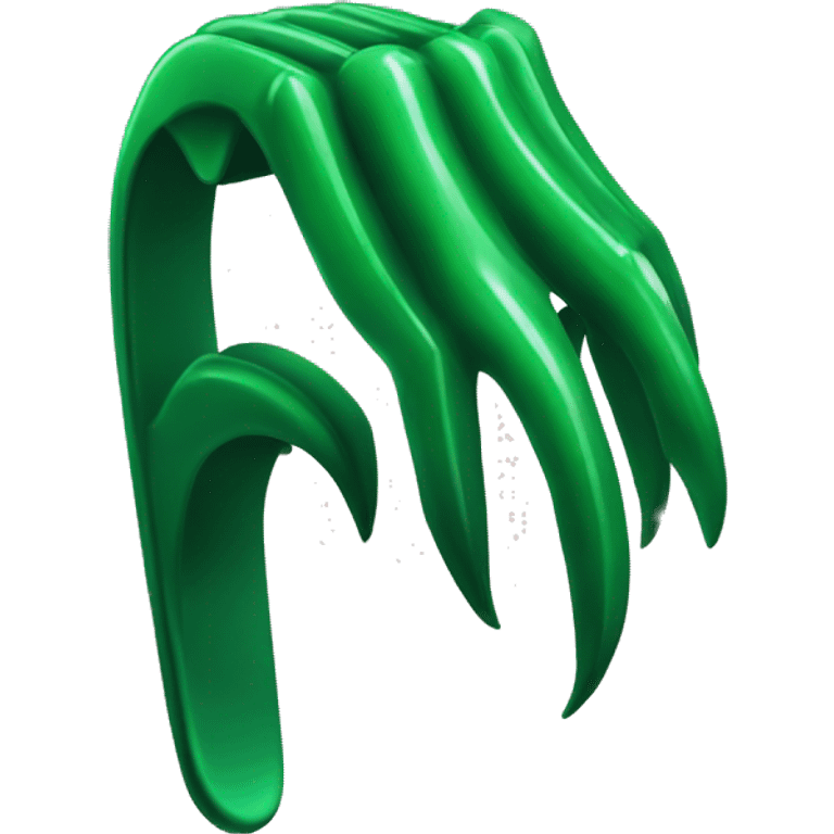 greeen claw clip emoji