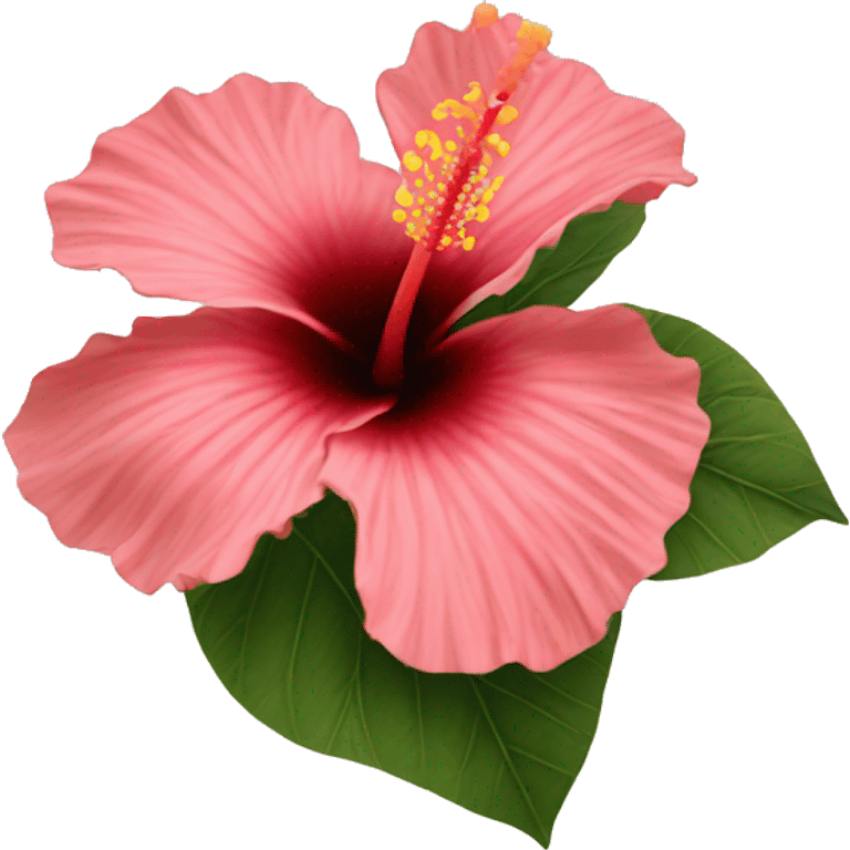 hibiscus flower  emoji