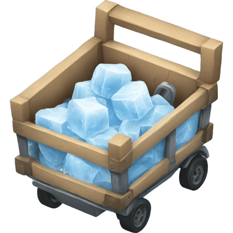 loading around ice emoji