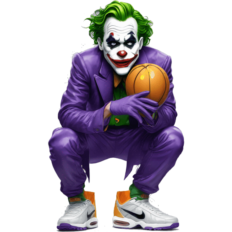 Joker wear nike TN drip emoji